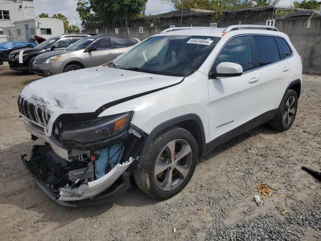 1C4PJLDB2KD376400 - 2019 JEEP CHEROKEE LIMITED WHITE photo 1