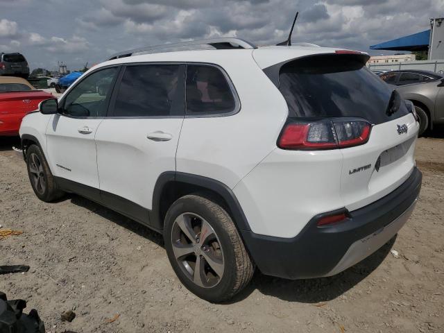 1C4PJLDB2KD376400 - 2019 JEEP CHEROKEE LIMITED WHITE photo 2