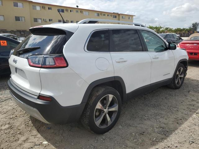 1C4PJLDB2KD376400 - 2019 JEEP CHEROKEE LIMITED WHITE photo 3