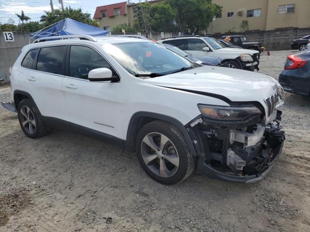 1C4PJLDB2KD376400 - 2019 JEEP CHEROKEE LIMITED WHITE photo 4