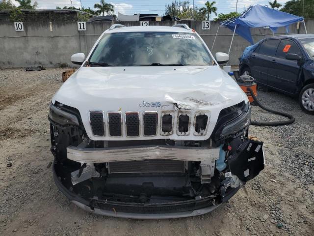 1C4PJLDB2KD376400 - 2019 JEEP CHEROKEE LIMITED WHITE photo 5