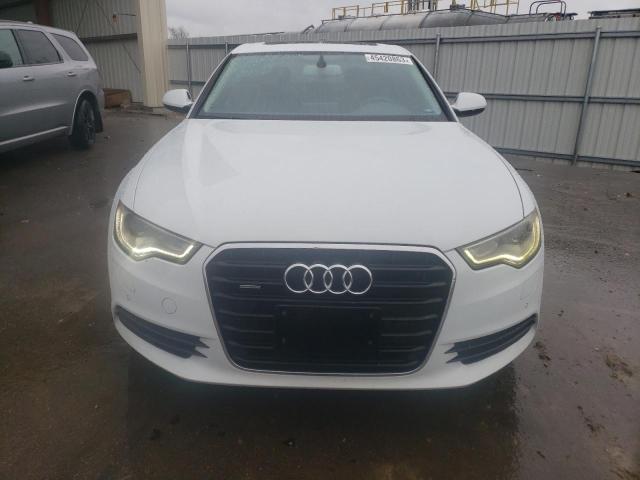 WAUGFAFC0DN041500 - 2013 AUDI A6 PREMIUM PLUS WHITE photo 5