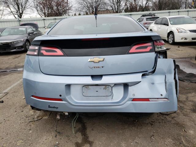 1G1RA6E47EU152756 - 2014 CHEVROLET VOLT BLUE photo 6