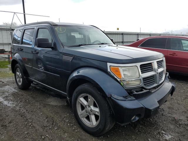 1D8GU58K58W101714 - 2008 DODGE NITRO SLT BLUE photo 4