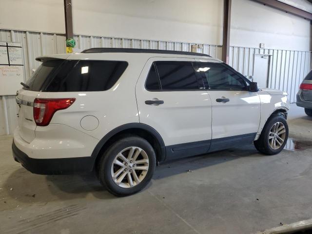 1FM5K7B84GGB53487 - 2016 FORD EXPLORER WHITE photo 3