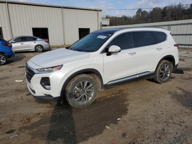 5NMS53AD3KH027404 - 2019 HYUNDAI SANTA FE LIMITED WHITE photo 1