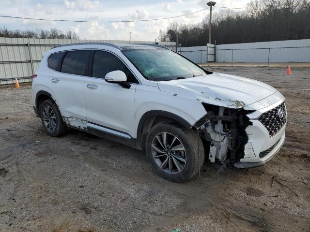 5NMS53AD3KH027404 - 2019 HYUNDAI SANTA FE LIMITED WHITE photo 4