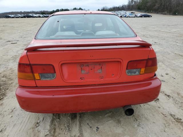 1HGEJ8146WL100910 - 1998 HONDA CIVIC EX RED photo 6