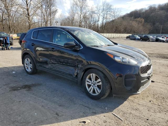 KNDPM3AC7H7136609 - 2017 KIA SPORTAGE LX BLUE photo 4