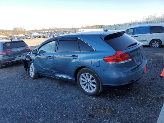 4T3ZA3BB6AU030198 - 2010 TOYOTA VENZA BLUE photo 2