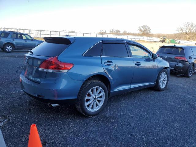 4T3ZA3BB6AU030198 - 2010 TOYOTA VENZA BLUE photo 3