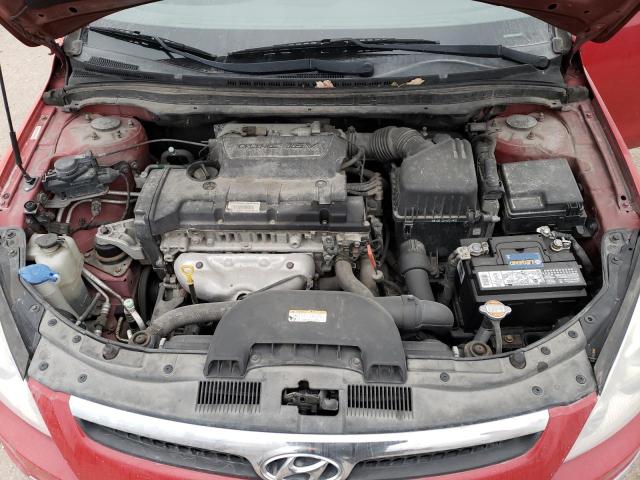 KMHDC8AE2CU154297 - 2012 HYUNDAI ELANTRA TO GLS RED photo 11