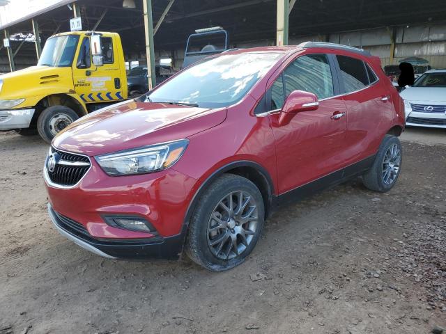 KL4CJ2SB3KB779688 - 2019 BUICK ENCORE SPORT TOURING RED photo 1