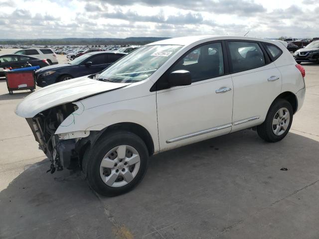 JN8AS5MT4DW042579 - 2013 NISSAN ROGUE S WHITE photo 1