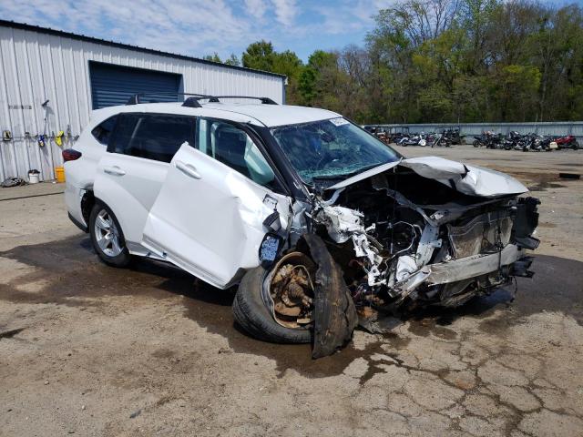 5TDZZRAH7NS143148 - 2022 TOYOTA HIGHLANDER L WHITE photo 4