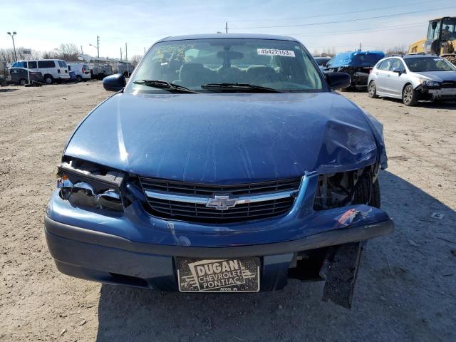 2G1WF52E559165238 - 2005 CHEVROLET IMPALA BLUE photo 5