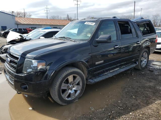 1FMFK20597LA99384 - 2007 FORD EXPEDITION EL LIMITED BLACK photo 1