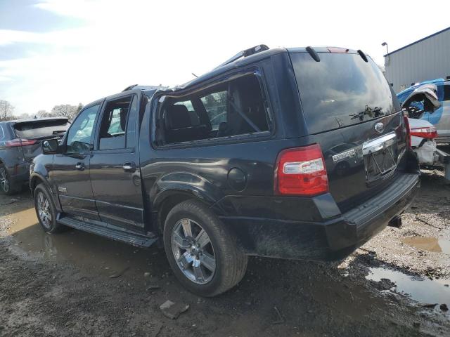 1FMFK20597LA99384 - 2007 FORD EXPEDITION EL LIMITED BLACK photo 2