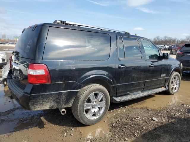 1FMFK20597LA99384 - 2007 FORD EXPEDITION EL LIMITED BLACK photo 3