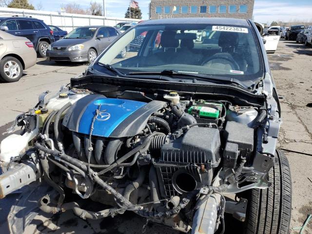 JM1BL1V83D1708473 - 2013 MAZDA 3 I GRAY photo 5