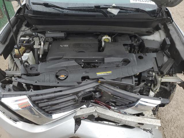 5N1DR2MM3JC634785 - 2018 NISSAN PATHFINDER S SILVER photo 11