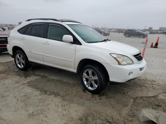 JTJHW31U272026731 - 2007 LEXUS RX 400H WHITE photo 4