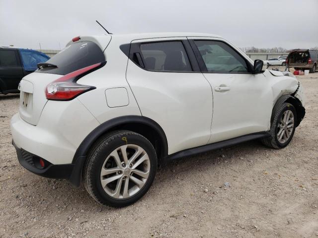 JN8AF5MR7FT501505 - 2015 NISSAN JUKE S WHITE photo 3