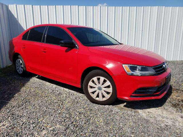 3VWD17AJ8FM355791 - 2015 VOLKSWAGEN JETTA SE RED photo 4