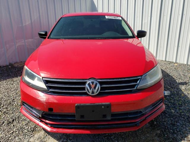 3VWD17AJ8FM355791 - 2015 VOLKSWAGEN JETTA SE RED photo 5