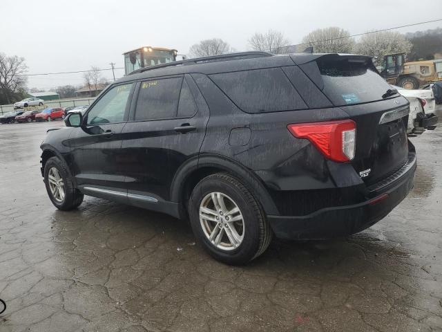 1FMSK7DH8MGA77865 - 2021 FORD EXPLORER XLT BLACK photo 2