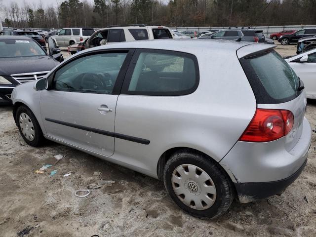 WVWBR71K37W122690 - 2007 VOLKSWAGEN RABBIT SILVER photo 2