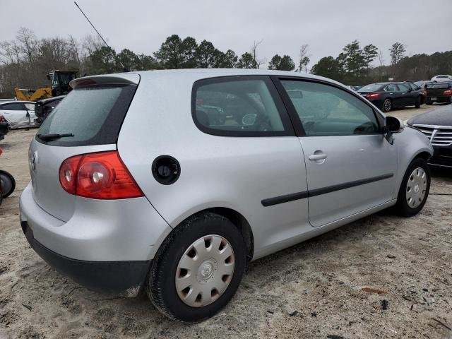 WVWBR71K37W122690 - 2007 VOLKSWAGEN RABBIT SILVER photo 3