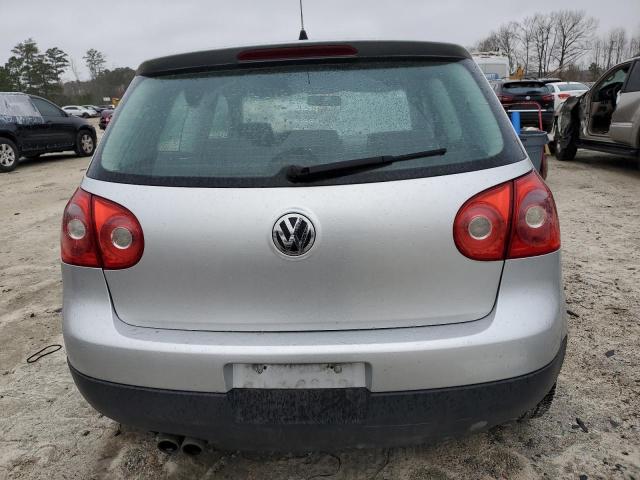 WVWBR71K37W122690 - 2007 VOLKSWAGEN RABBIT SILVER photo 6