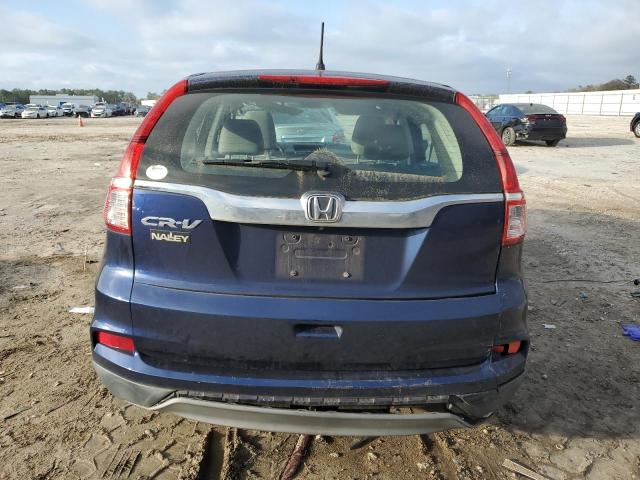 3CZRM3H39FG704692 - 2015 HONDA CR-V LX BLUE photo 6