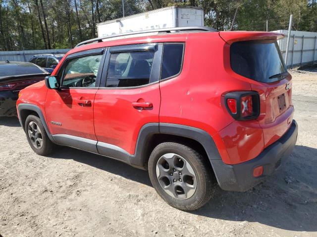 ZACCJAAB5JPG70039 - 2018 JEEP RENEGADE SPORT RED photo 2