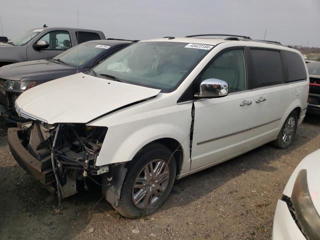 2A4RR6DX6AR137226 - 2010 CHRYSLER TOWN & COU LIMITED WHITE photo 2