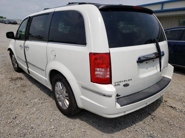2A4RR6DX6AR137226 - 2010 CHRYSLER TOWN & COU LIMITED WHITE photo 3