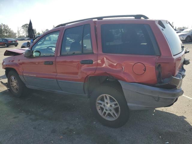 1J4GX48S93C577758 - 2003 JEEP GRND CHERO LAREDO BURGUNDY photo 2