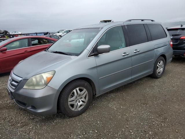 5FNRL38785B077533 - 2005 HONDA ODYSSEY EXL SILVER photo 1