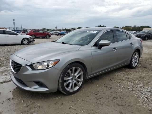 JM1GJ1V50F1187569 - 2015 MAZDA 6 TOURING GRAY photo 1