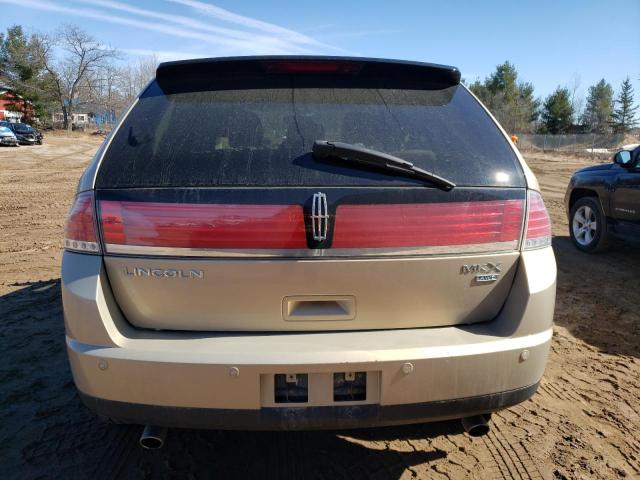 2LMDU88C77BJ22270 - 2007 LINCOLN MKX CREAM photo 6