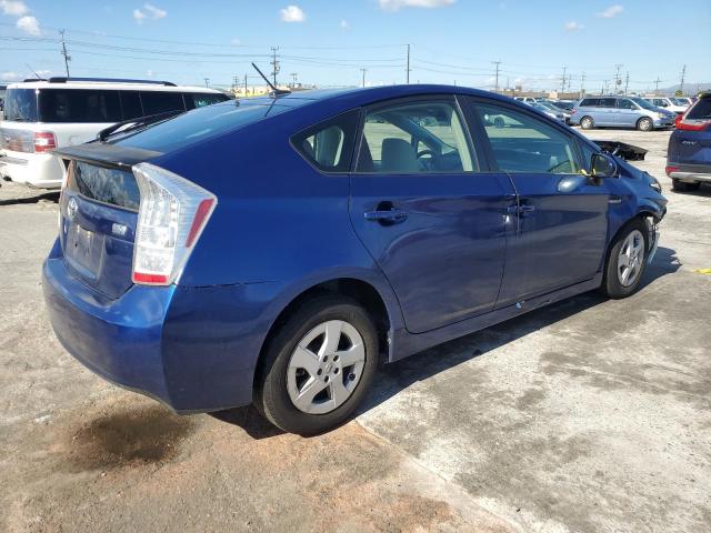 JTDKN3DUXA0079137 - 2010 TOYOTA PRIUS BLUE photo 3