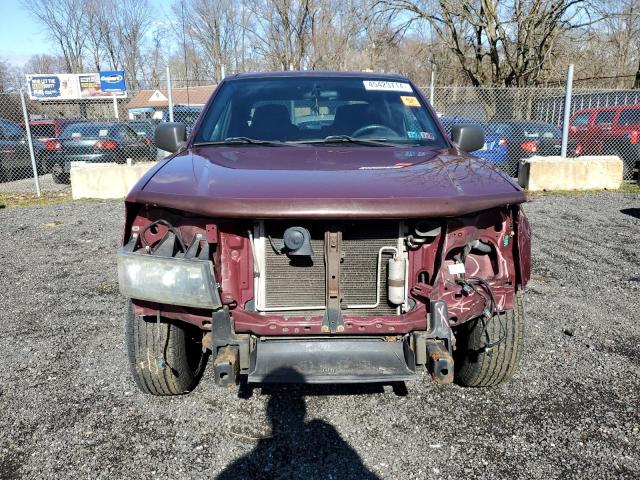 1GCCS139878167564 - 2007 CHEVROLET COLORADO MAROON photo 5