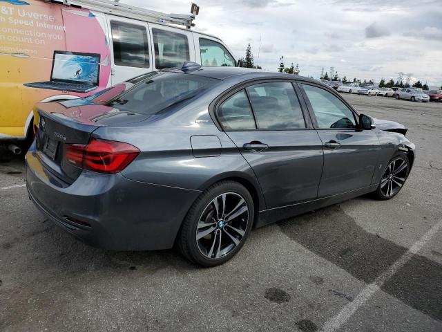 WBA8E1C53JA756870 - 2018 BMW 330E CHARCOAL photo 3