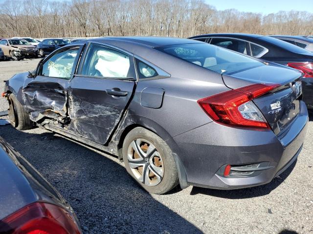 19XFC2F59GE074115 - 2016 HONDA CIVIC LX GRAY photo 2