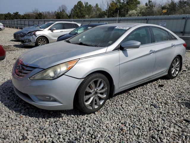 5NPEC4AC7BH143403 - 2011 HYUNDAI SONATA SE SILVER photo 1