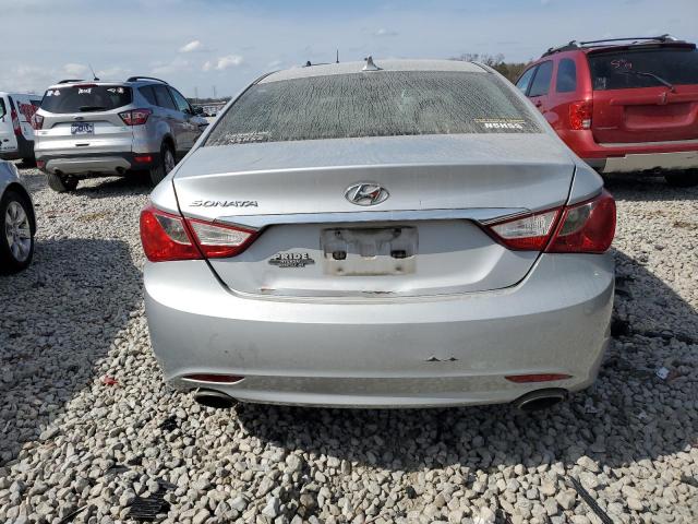 5NPEC4AC7BH143403 - 2011 HYUNDAI SONATA SE SILVER photo 6