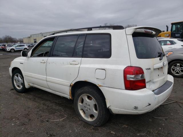 JTEEP21A960139665 - 2006 TOYOTA HIGHLANDER LIMITED WHITE photo 2