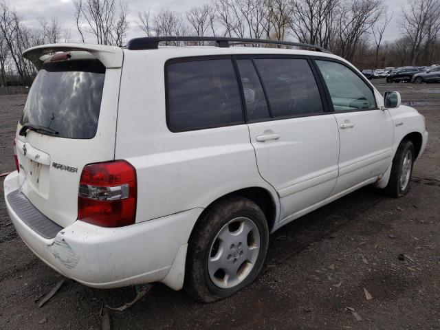 JTEEP21A960139665 - 2006 TOYOTA HIGHLANDER LIMITED WHITE photo 3