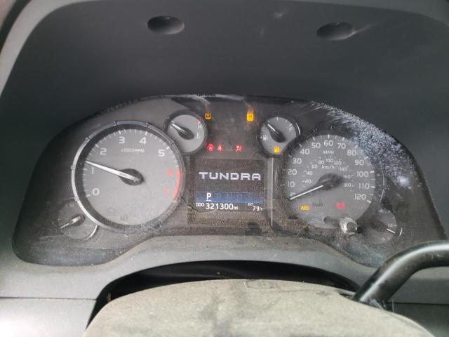 5TFRM5F19GX106165 - 2016 TOYOTA TUNDRA DOUBLE CAB SR/SR5 WHITE photo 9